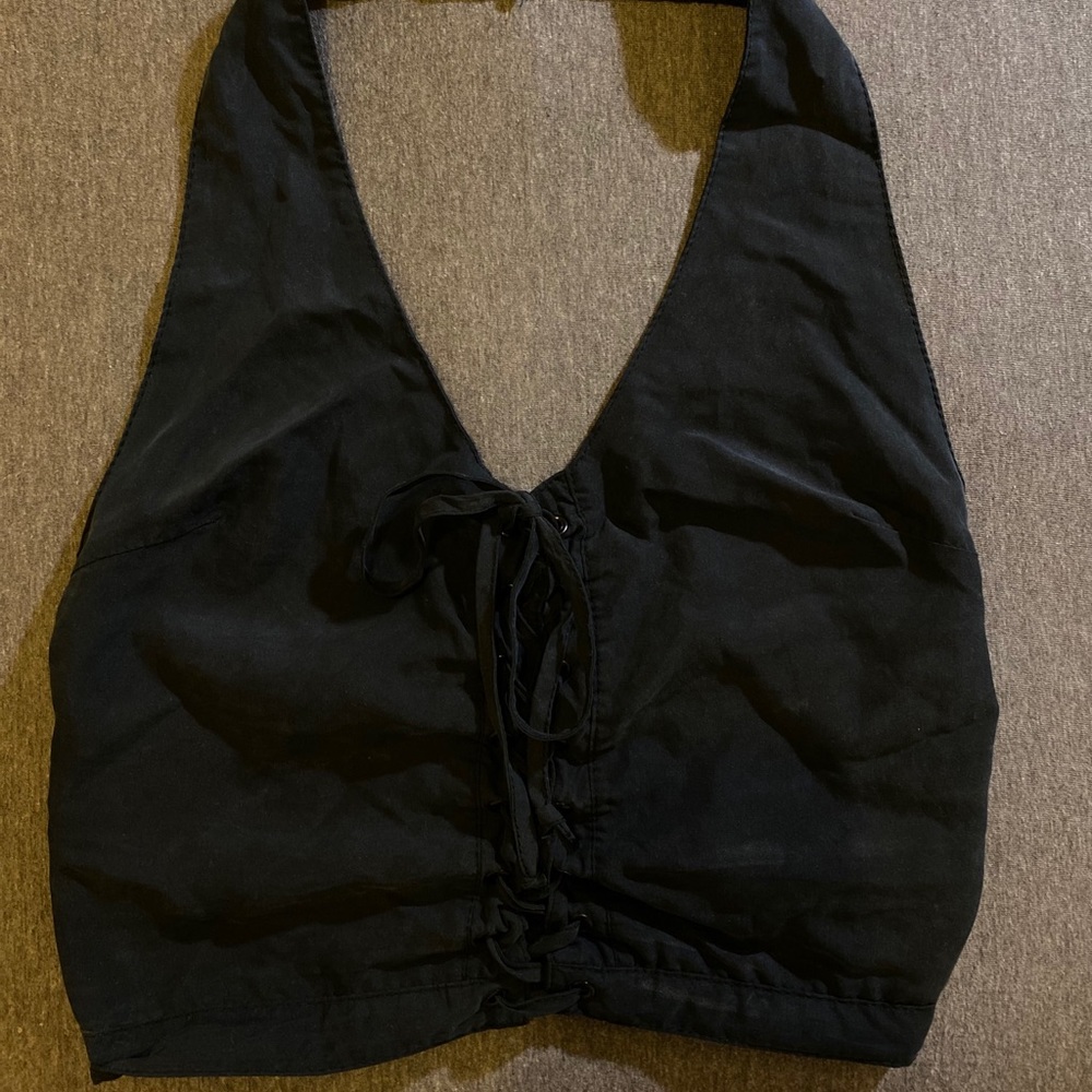 Brandy Melville Tie-Up Halter Top